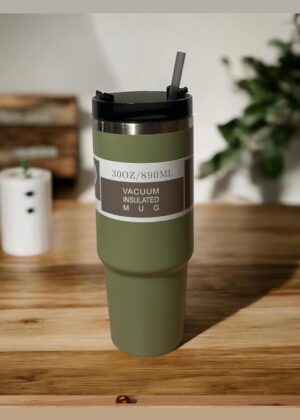 Vaso termico 30 onzas | Gym u Oficina | Verde