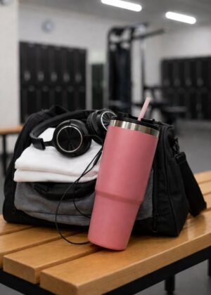 Vaso termico 30 onzas | Gym u Oficina | Rosa