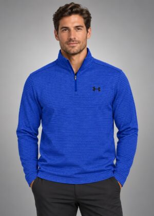 Under Armour 3/4 Zip azul talla L