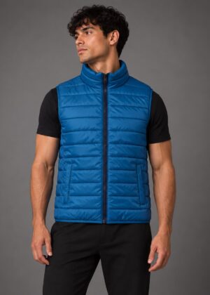 Chaleco acolchado Swiss Tech azul talla L