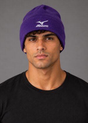 Gorro Mizuno morado unitalla