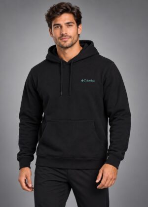 Sudadera Columbia negra talla XL