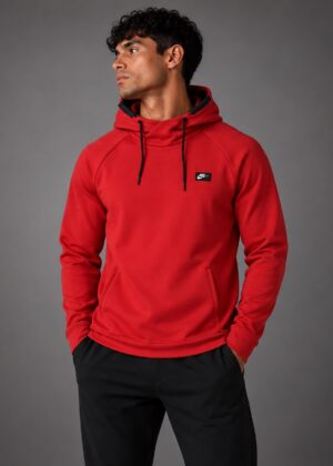 Hoodie Nike rojo talla L