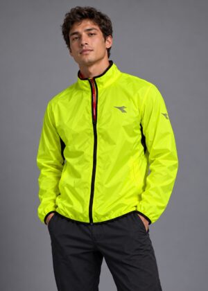 Chumpa Diadora amarillo neón talla XL