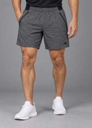 Short Adidas 5 pulgadas con licra interna gris talla L