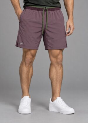 Short Fabletics morado talla L